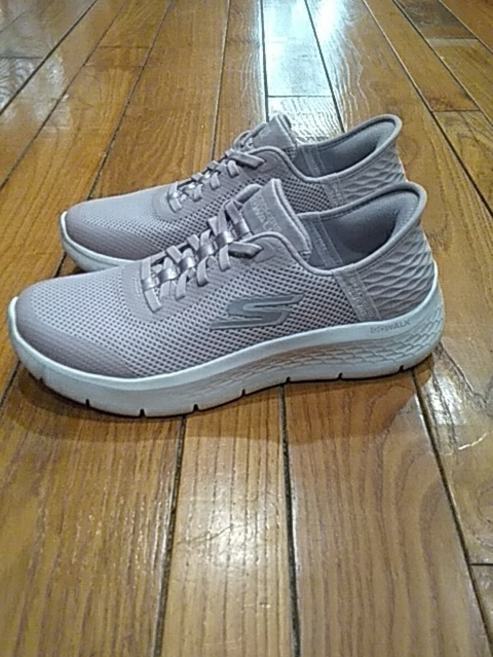 Skechers Women's Light Pink Slip-On Athletic Sneakers